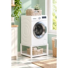 Tolia Home TOLIAHOME Metal Çamaşır Makinesi Yükseltici 63 cm Genişlik 54 cm Derinlik 31 cm Modern Tasarım