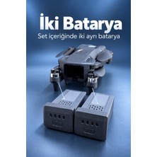 Yazline Global Katlanabilir Kameralı Drone Ekranlı Uzaktan Kumanda Seti