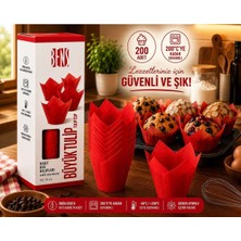 Bens Büyük Tulip Kağıt Kek Kalıbı 160/50 mm – 200 Adet