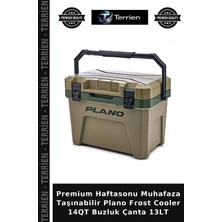 Terrien Premium Haftasonu Muhafaza Taşınabilir Plano Frost Cooler 14QT Buzluk Çanta 13LT