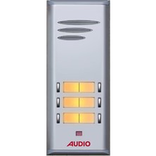 Audio Basıc Zil Paneli 06 Li Hoparlörlü Ftli Çift Buton