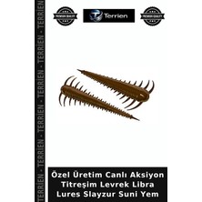 Terrien Özel Üretim Canlı Aksiyon Titreşim Levrek Libra Lures Slayzur Suni Yem