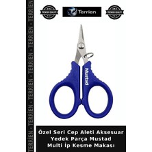 Terrien Özel Seri Cep Aleti Aksesuar Yedek Parça Mustad Multi Ip Kesme Makası