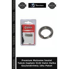 Terrien Premium Malzeme Imalat Takım Captain 5142 Kalın Halka Güçlendirilmiş 10LU Paket