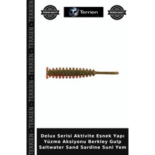 Terrien Delux Serisi Aktivite Esnek Yapı Yüzme Aksiyonu Berkley Gulp Saltwater Sand Sardine Suni Yem