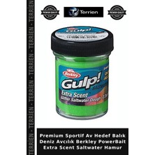 Terrien Premium Sportif Av Hedef Balık Deniz Avcılık Berkley Powerbait Extra Scent Saltwater Hamur