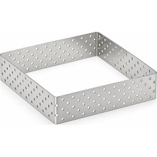 Dinç Kitchen Delikli Tart Kalıbı 10x10 cm 2li Set 10x10x2 2 li