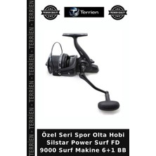 Terrien Özel Seri Spor Olta Hobi Silstar Power Surf Fd 9000 Surf Makine 6+1 Bb