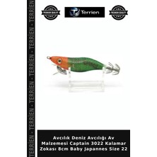 Terrien Avcılık Deniz Avcılığı Av Malzemesi Captain 3022 Kalamar Zokası 8cm Baby Japannes Size 22