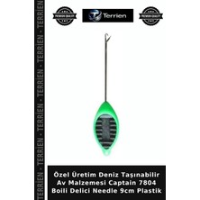 Terrien Özel Üretim Deniz Taşınabilir Av Malzemesi Captain 7804 Boili Delici Needle 9cm Plastik
