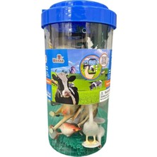 Vardem Oyuncak SH-6433 13PCS Çiftlik Hayvanları 2litre