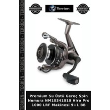 Terrien Premium Su Üstü Gereç Spin Nomura NM10341010 Hiro Pro 1000 Lrf Makinesi 9+1 Bb
