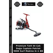 Terrien Premium Tatil At Çek Doğa Captain Patriot 9000 Surf Makine 6+1 Bb