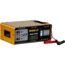 Demiriz Auto 2420 Tristör Kontrollü Tam Otomatik Akü Şarj Cihazı 6-12-24 Volt