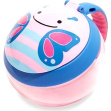 Skip Hop Zoo Kelebek Çerez Kabı 222 ml Kolay Tutulan Kulplu