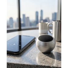 Aparim Mini Bluetooth Hoparlör Tws Destekli Uczzzminispeakeryuvarlak-6