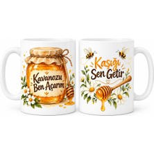 Bşk Virgo Bal Molası 2'li Porselen Kupa Seti - Model 592 BSK2026