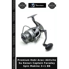 Terrien Premium Hobi Aracı Aktivite Su Kenarı Captain Faraday Spin Makine 3+1 Bb