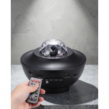 Aparim Taşınabilir Bluetooth Hoparlör Yıldız Gece Lambası Disko Topu UUCZXY918HPARLÖR2