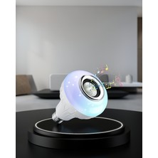 Aparim Akıllı LED Ampul E27 Bluetooth Hoparlörlü Xuczlambahoparlörrr-1