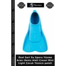 Terrien Özel Seri Su Sporu Yüzme Aracı Deniz Aleti Cressi Mini Light Çocuk Yüzücü Paleti