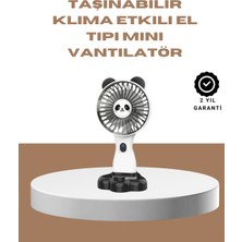 Aparim Yüksek Performanslı USB Mini Vantilatör – Panda Desenli