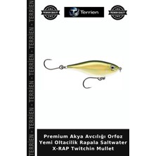 Terrien Premium Akya Avcılığı Orfoz Yemi Oltacilik Rapala Saltwater X-Rap Twitchin Mullet