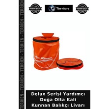 Terrien Delux Serisi Yardımcı Doğa Olta Kali Kunnan Balıkçı Livarı