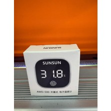 Hobihanem Sunsun Dijital Termometre Kare