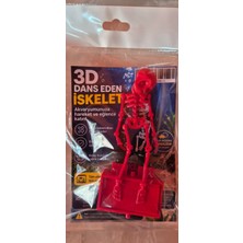 Hobihanem 3D Dans Eden Iskelet (Kırmızı)