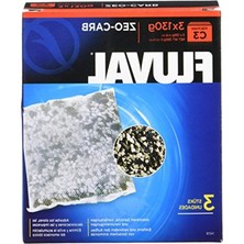 Odea C3 Zeo-Carb, Yedek Akvaryum Filtre Ortamı, 3 Adet (1'li Paket) 14018, Beyaz