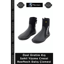 Terrien Özel Üretim Kış Sahil Yüzme Cressi Reeftech Dalış Çizmesi