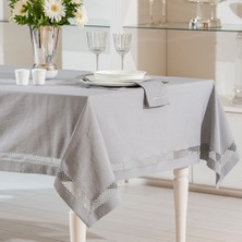 Gül Güler Dantelli Masa Örtüsü Amber