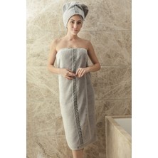 Gül Güler Dantelli Banyo Havlusu Kassıa