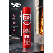 Mad Wolf Premium Series B1 Yangına Dayanıklı Poliüretan Köpük