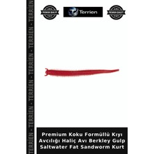 Terrien Premium Koku Formüllü Kıyı Avcılığı Haliç Avı Berkley Gulp Saltwater Fat Sandworm Kurt