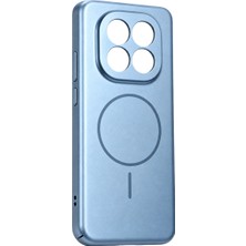 Aparim Xiaomi Redmi Note 14 Pro 4g Mika Pc Magsafe Kapak - Açık Mavi