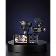 Bucuks 3 Kamereli Full Hd Araç Kamera Sistemi Uczzzaraçkamerasısilindir