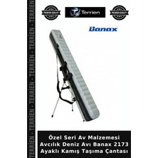 Terrien Özel Seri Av Malzemesi Avcılık Deniz Avı Banax 2173 Ayaklı Kamış Taşıma Çantası