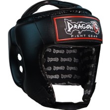 DragonDo 11785 Üstü Kapalı Kask Kick Boks Muaytahi Kaskı