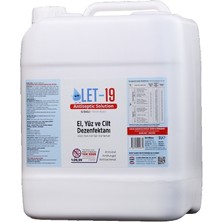 Let-19 El, Yüz ve Cilt Dezenfektanı Hipokloröz Asit 5 Litre