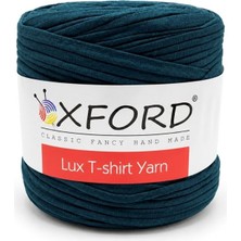 Oxford İplik Oxford Penye Spaghetti T-Shirt Yarn Penye Iplik 600 gr – Çanta Sepet Ipi 057 Petrol