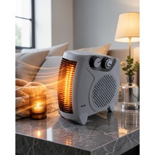 SDT Fanlı Oda Isıtıcısı Termostat Kontrollü UCZZZBF20BLACKISITICI-6