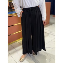 Bol Paça Oysh Pantolon Siyah