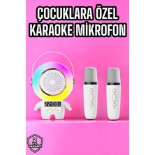 SDT Mini Karaoke Astronot Bluetooth Speaker Karaoke Mikrofon