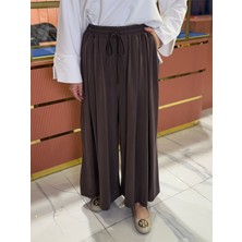 Bol Paça Oysh Pantolon Kahve