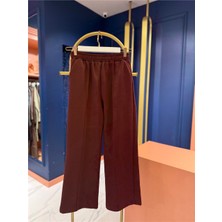 Scuba Pantolon Bordo