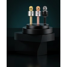 SDT Karaoke Mikrofon Bluetooth Aux Girişli Uzun Pil Ömrü Uuczzzkaraokemikrofonn1