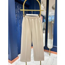 Premium Scuba Pantolon Bej