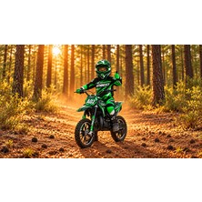 Enbest MİNİ CROSS 2026 Model 49 cc Benzinli Kalın Tekerlekli Çocuk Motosiklet